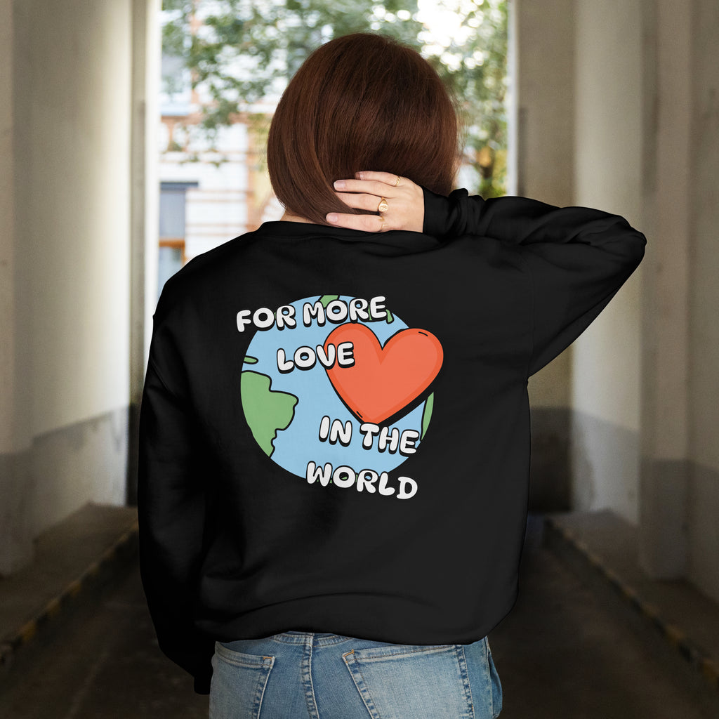 Sweatshirt Damen - World