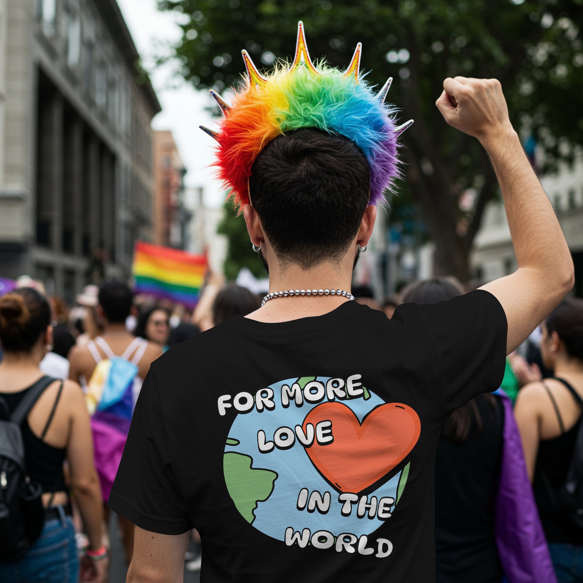 T-Shirt Herren - World