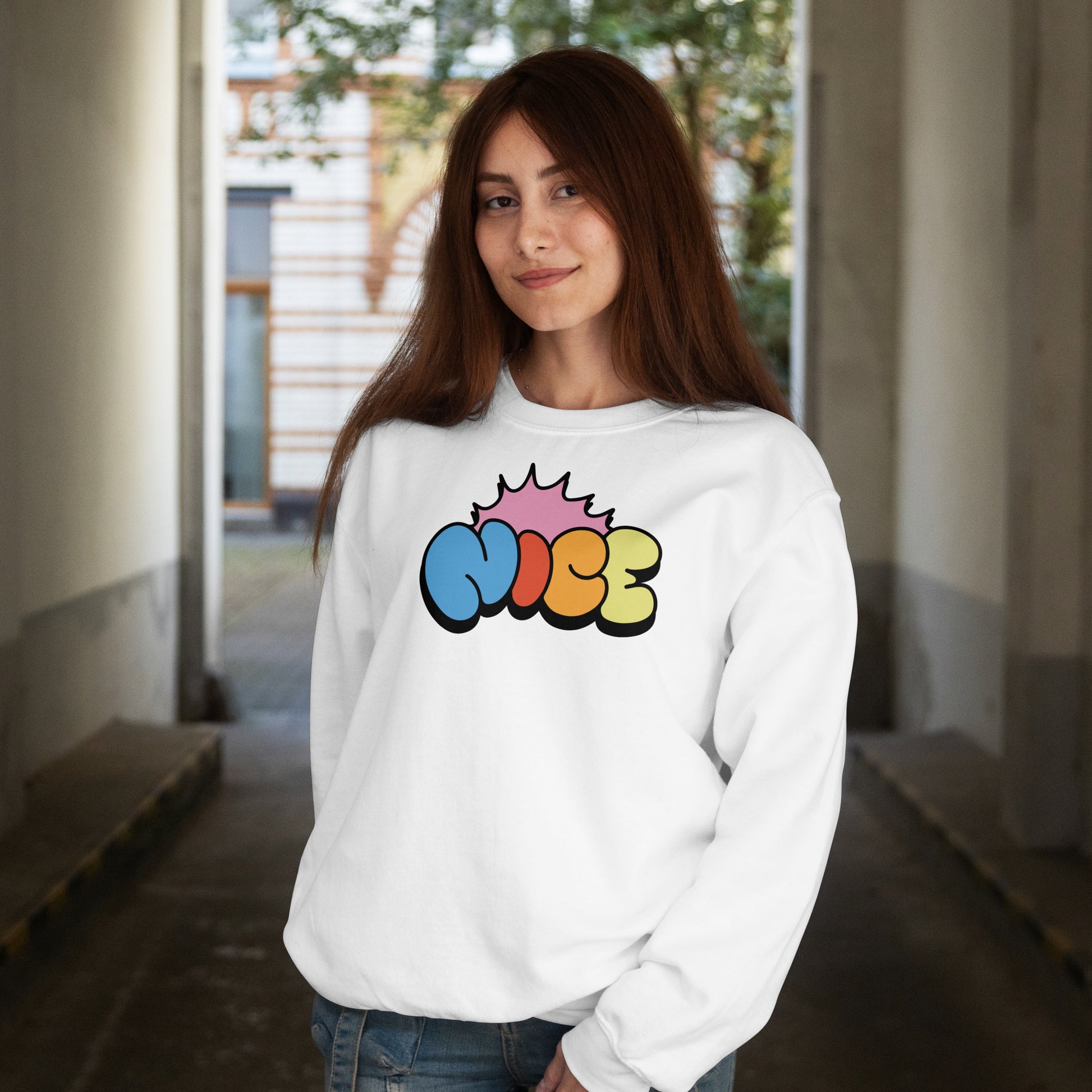 Sweatshirt Damen - Nice