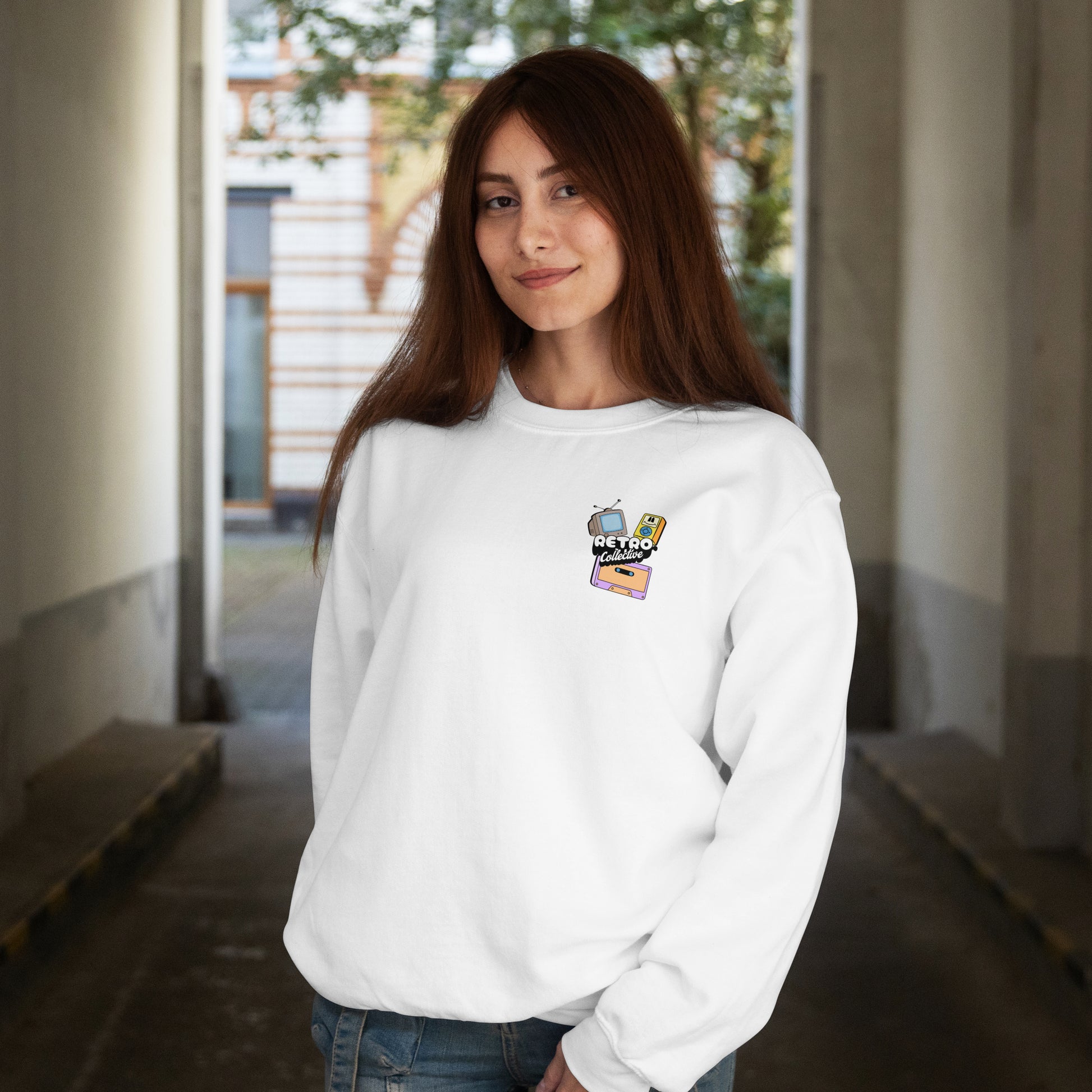 Sweatshirt Damen - Retro