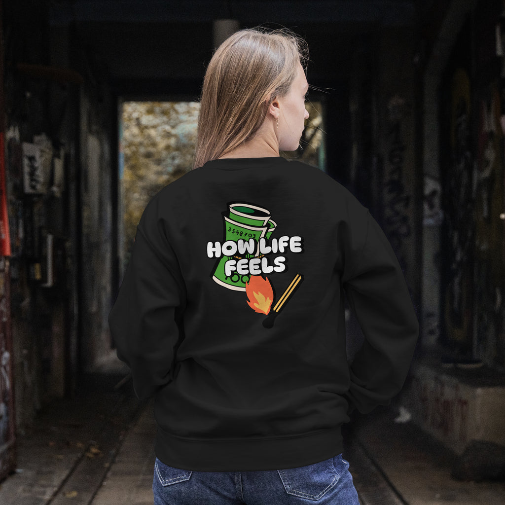 Sweatshirt Damen - Money