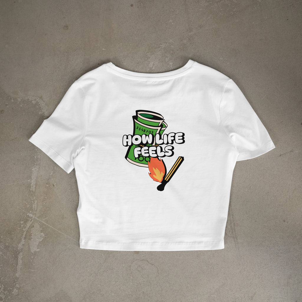 Crop Top Oversize - Money