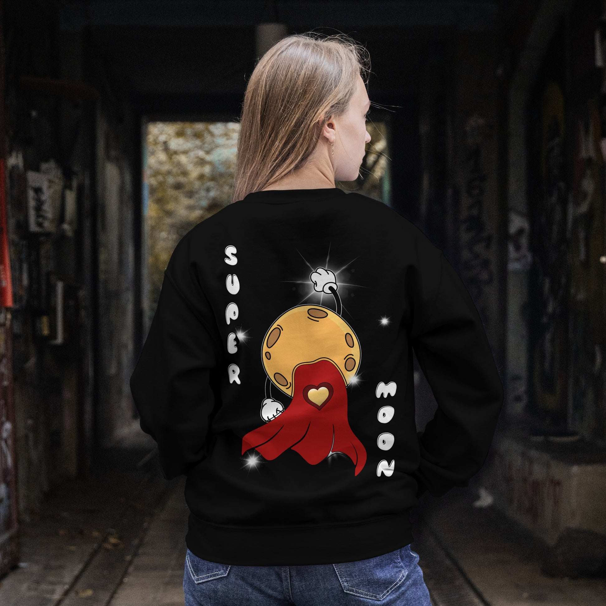 Sweatshirt Damen - Moon