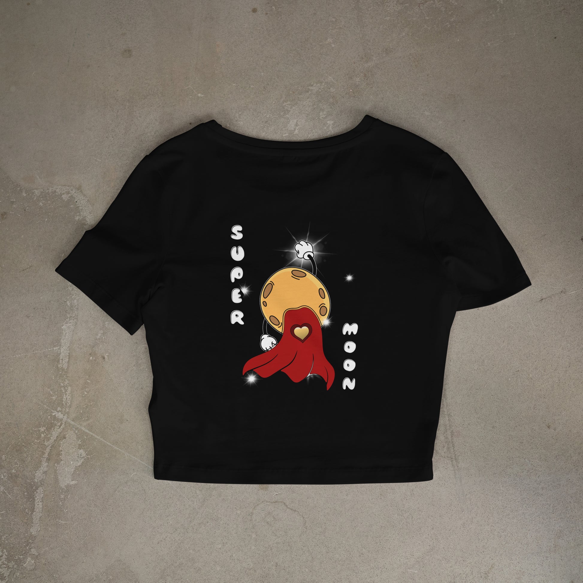 Crop Top Oversize - Moon