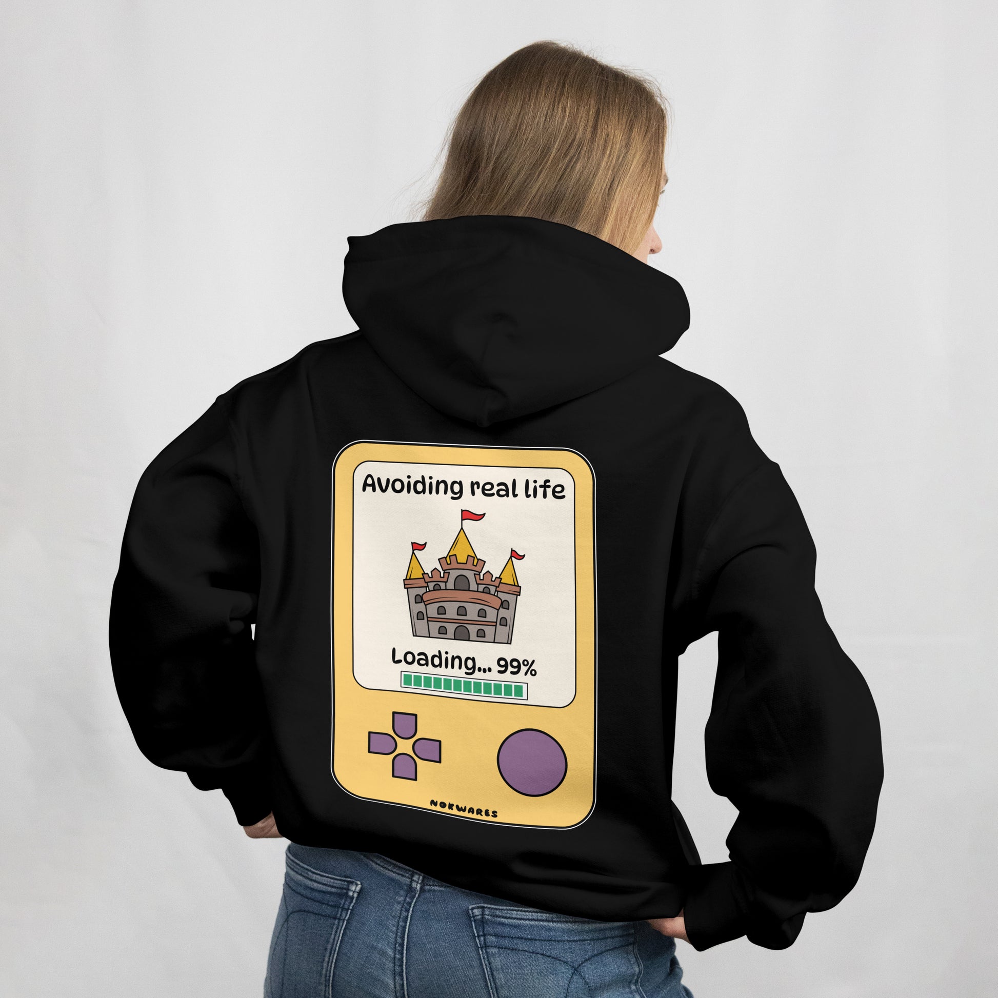 Hoodie ohne Kordel - Avoiding