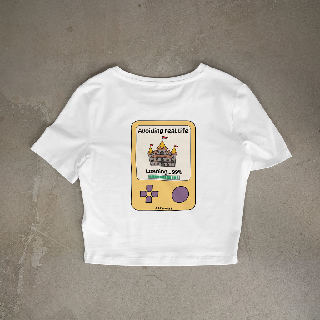 Crop Top Oversize - Avoiding