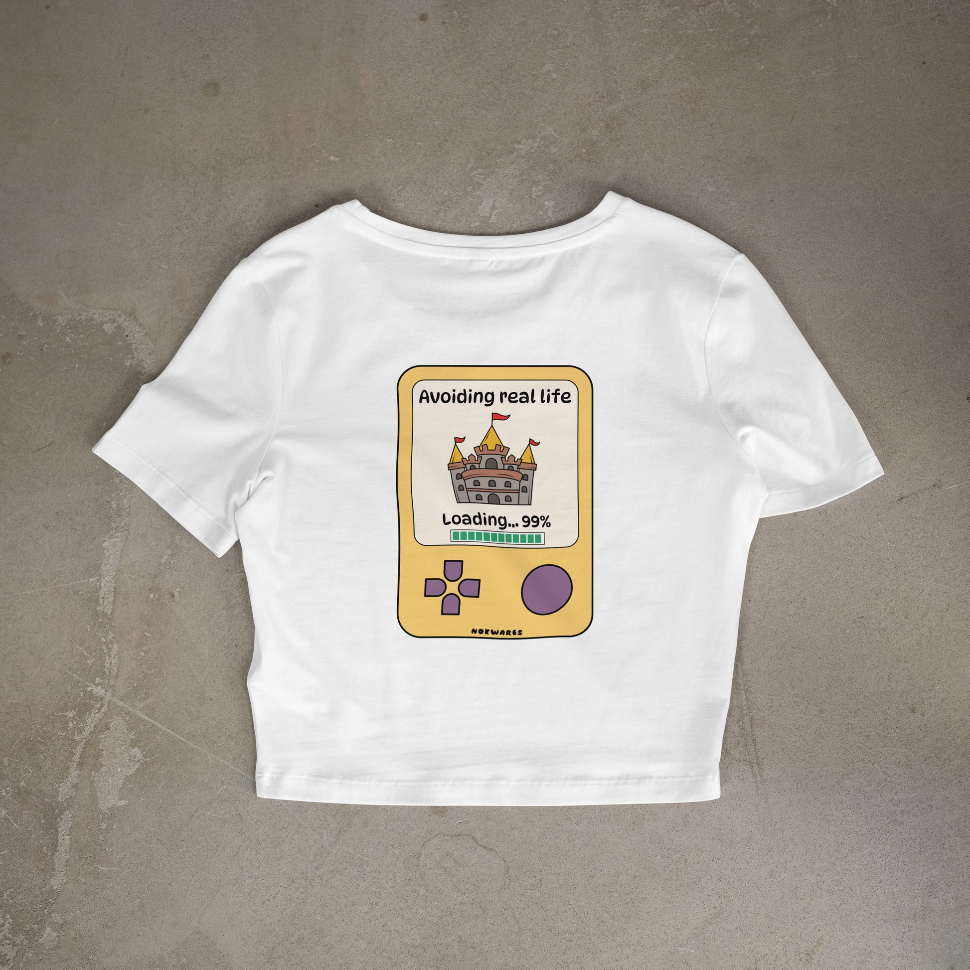 Crop Top Oversize - Avoiding