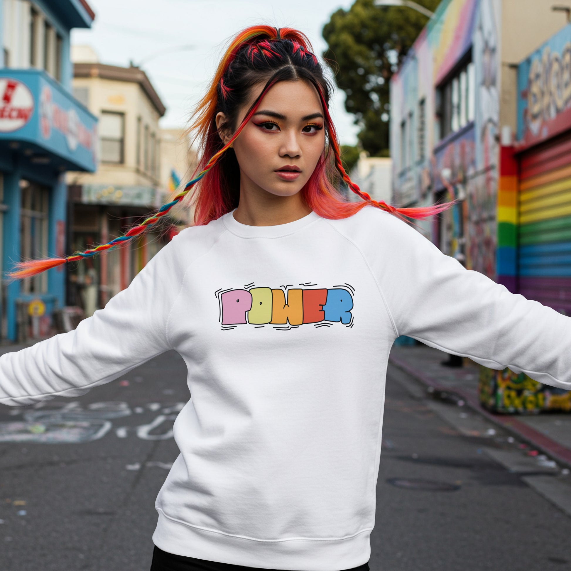 Sweatshirt Damen - Power