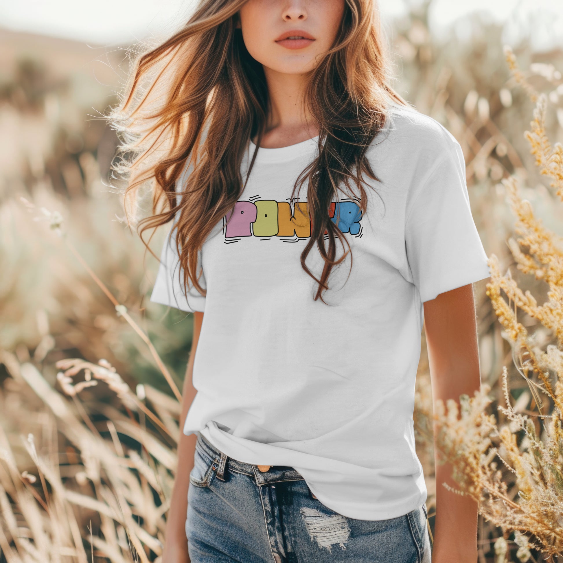 T-Shirt Damen - Power