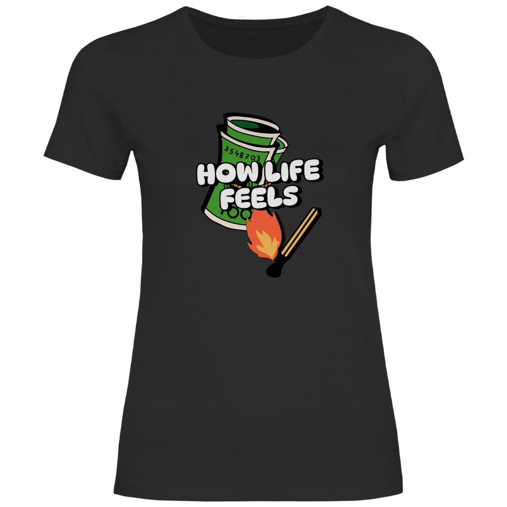 T-Shirt Damen - Money