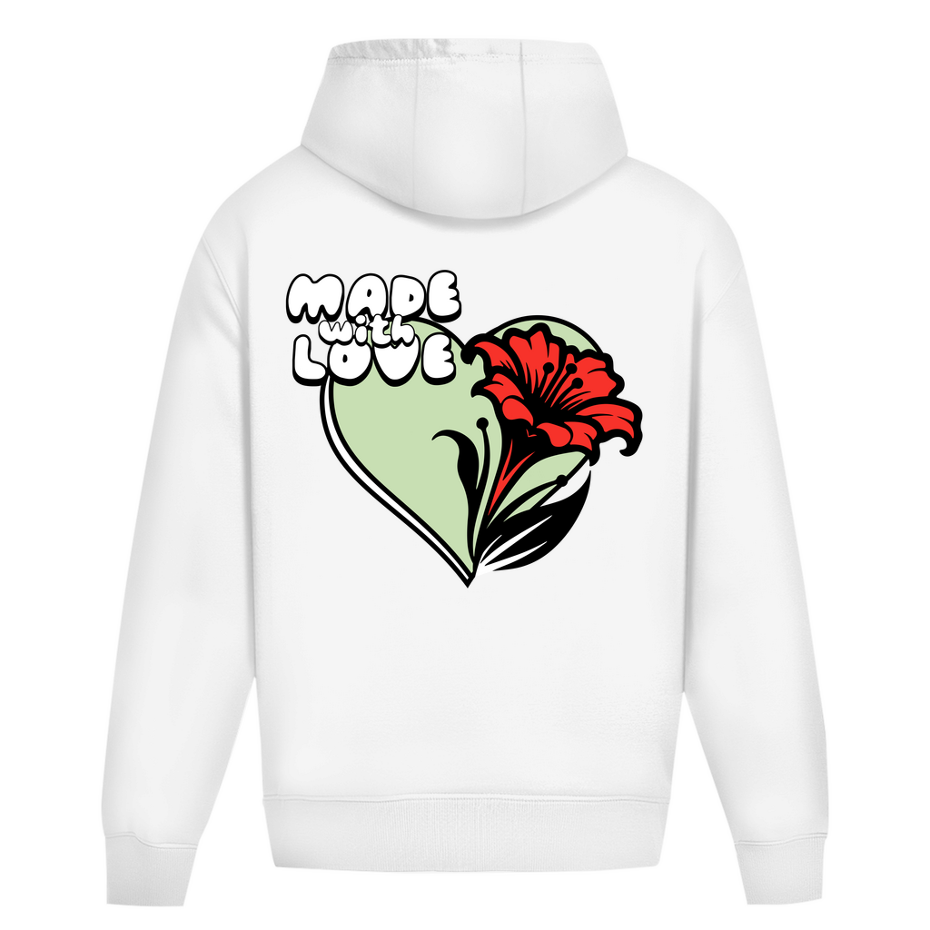 Hoodie ohne Kordel - Flower