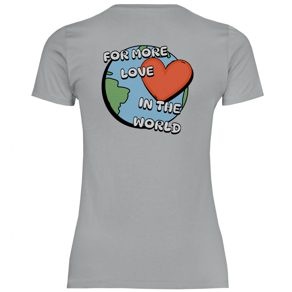 T-Shirt Damen - World