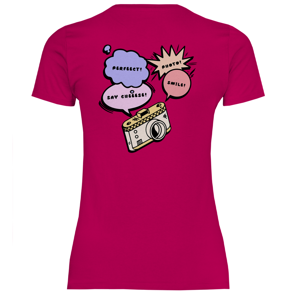 T-Shirt Damen - Camera