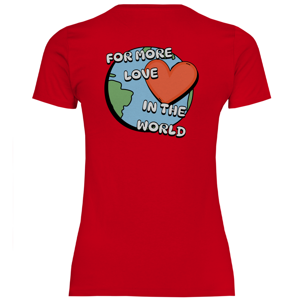 T-Shirt Damen - World