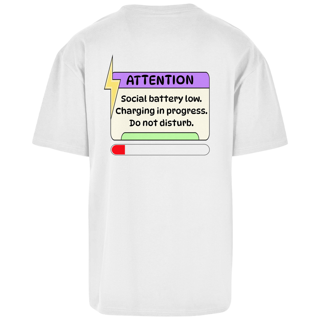 T-Shirt Oversize - Attention