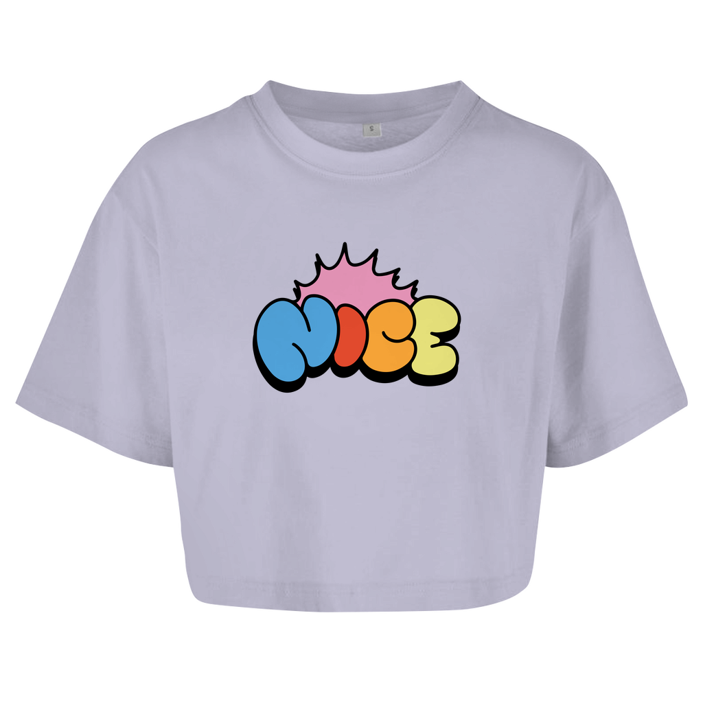 Crop Top Oversize - Nice