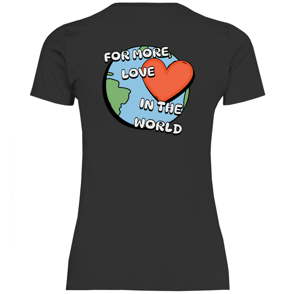 T-Shirt Damen - World