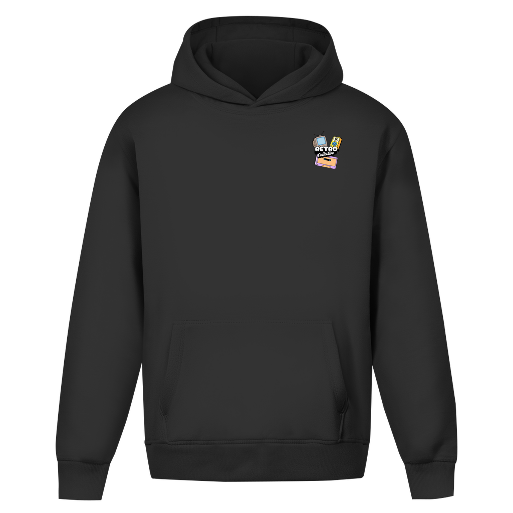 Hoodie ohne Kordel - Retro