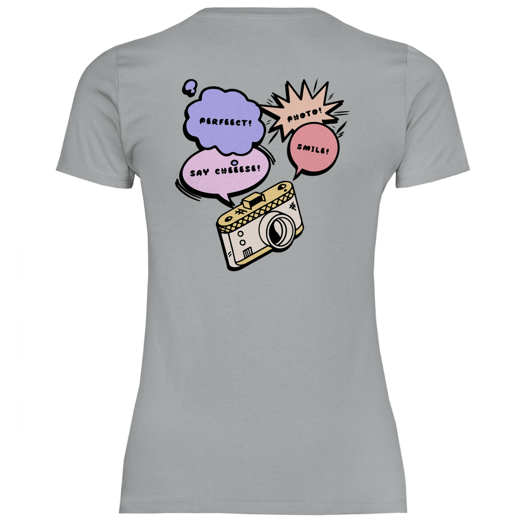 T-Shirt Damen - Camera