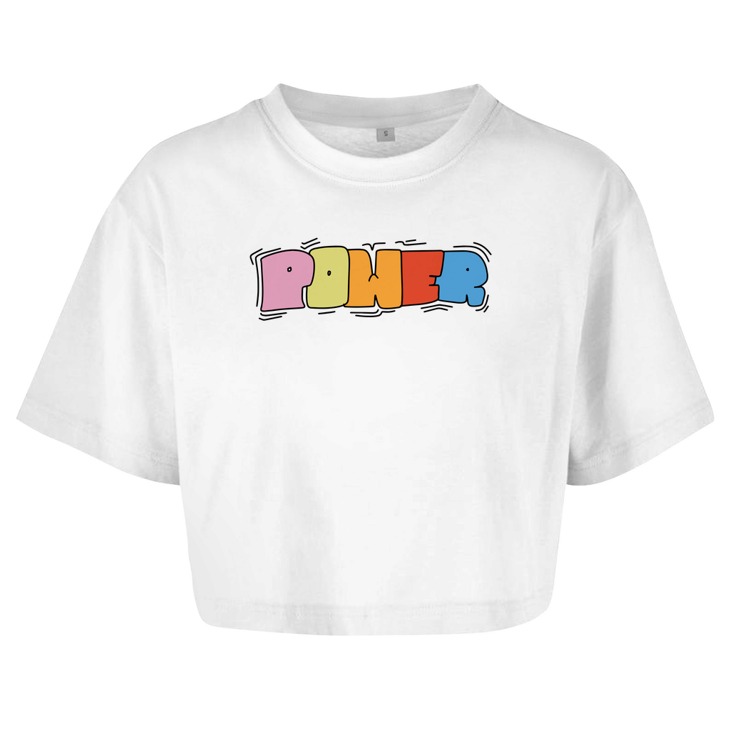 Crop Top Oversize - Power