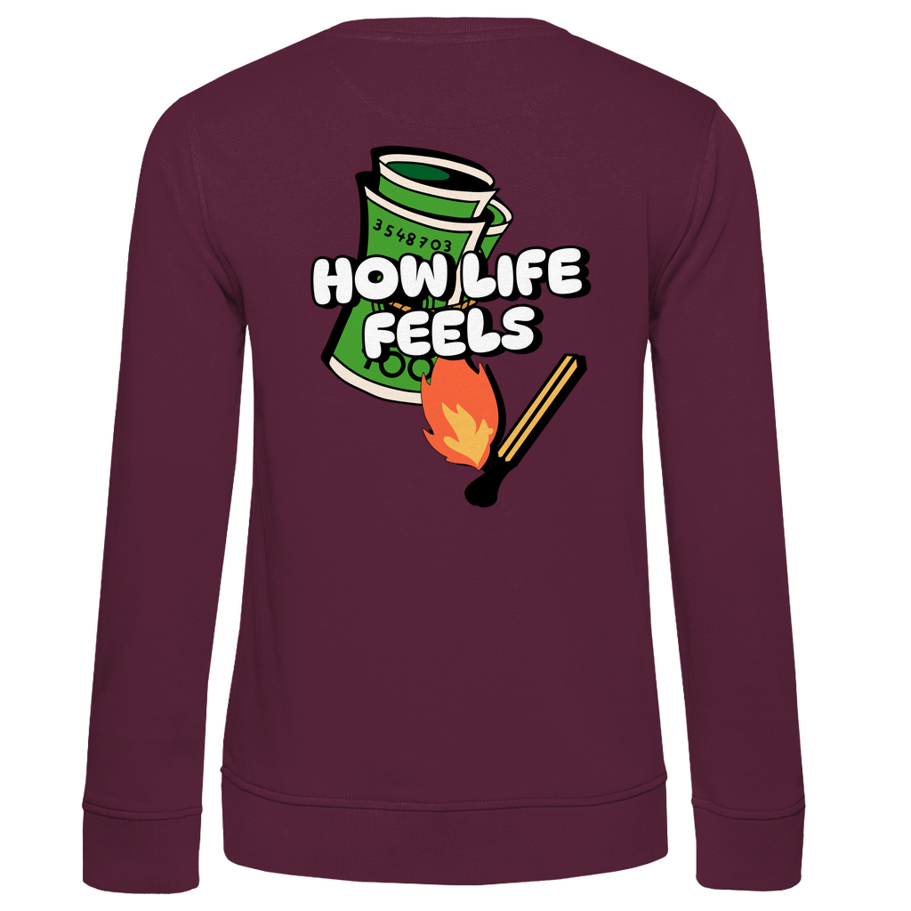 Sweatshirt Damen - Money