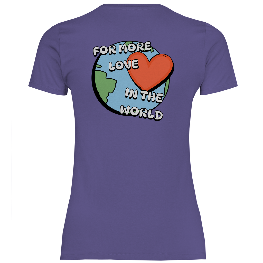 T-Shirt Damen - World