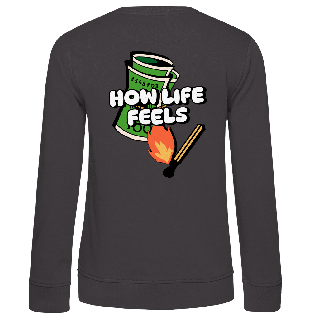 Sweatshirt Damen - Money