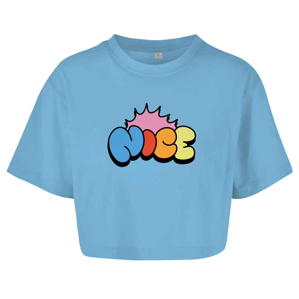 Crop Top Oversize - Nice