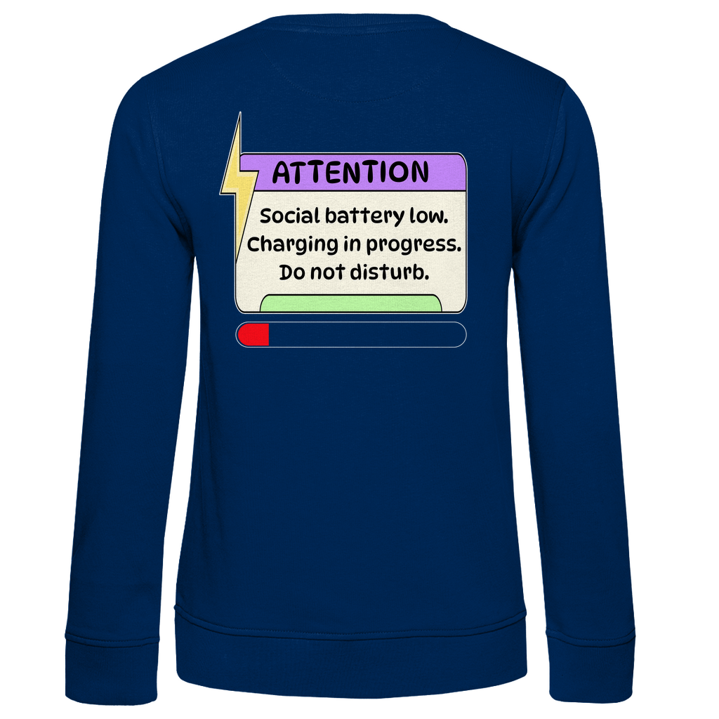 Sweatshirt Damen - Attention