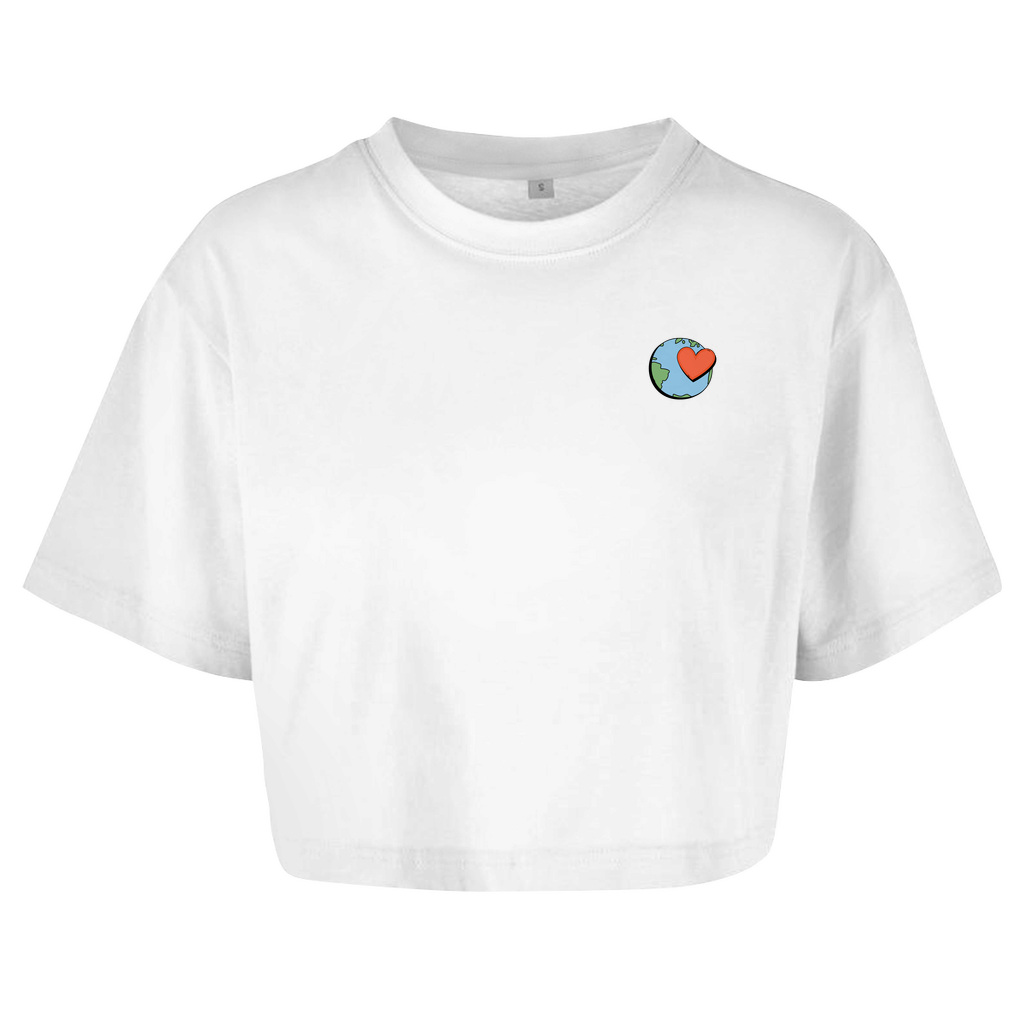 Crop Top Oversize - World