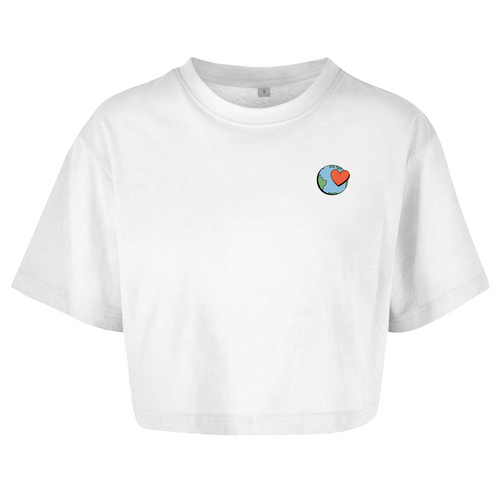 Crop Top Oversize - World