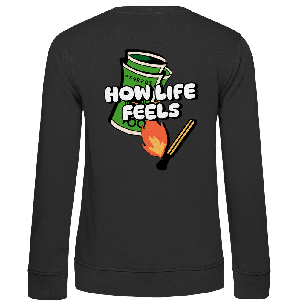 Sweatshirt Damen - Money