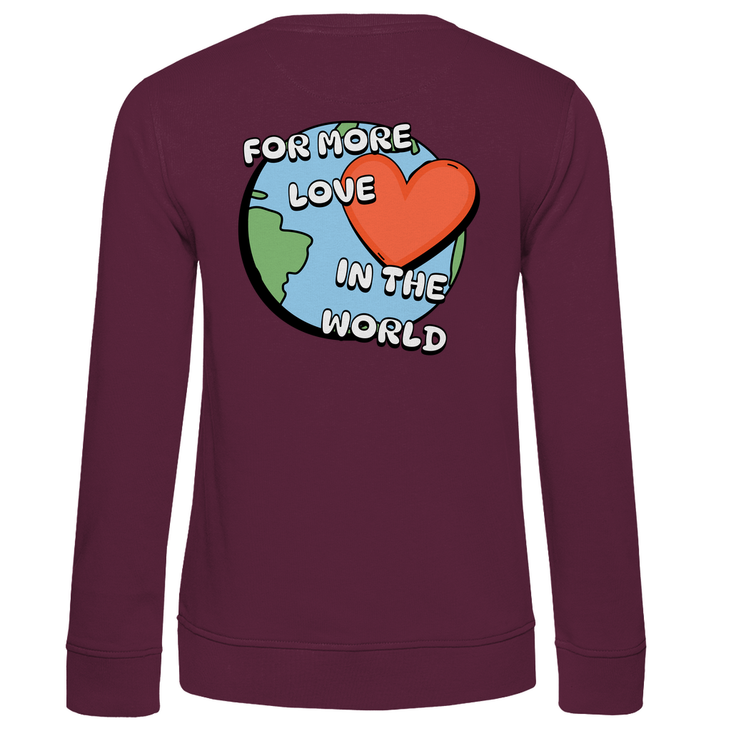 Sweatshirt Damen - World