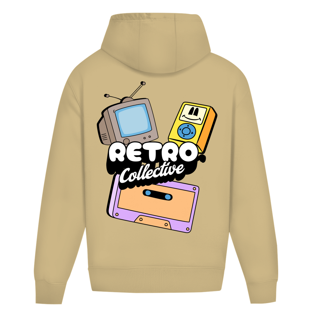 Hoodie ohne Kordel - Retro