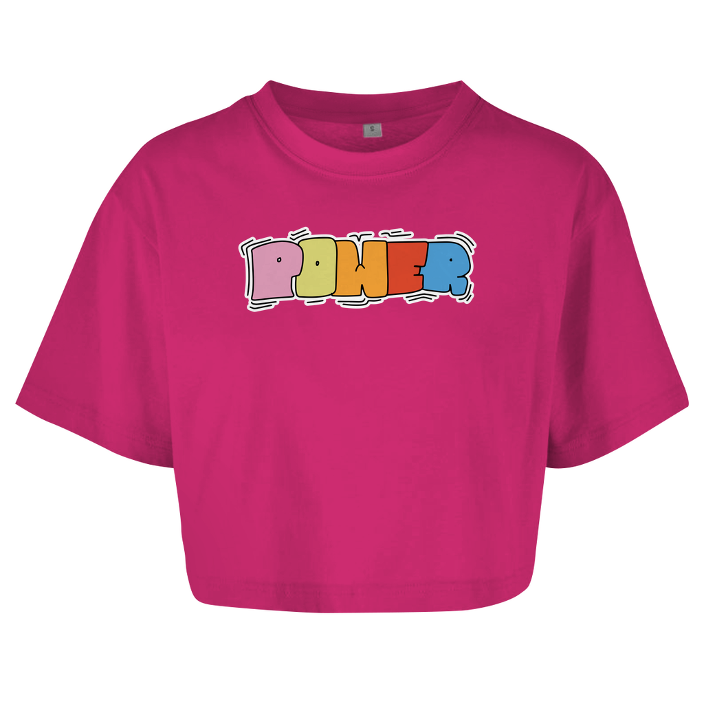 Crop Top Oversize - Power