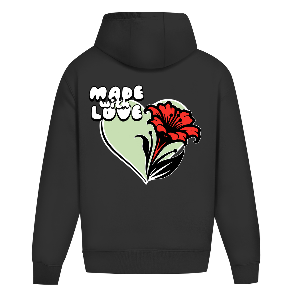 Hoodie ohne Kordel - Flower
