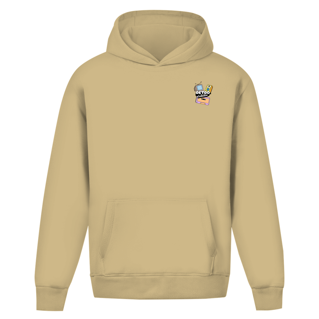 Hoodie ohne Kordel - Retro