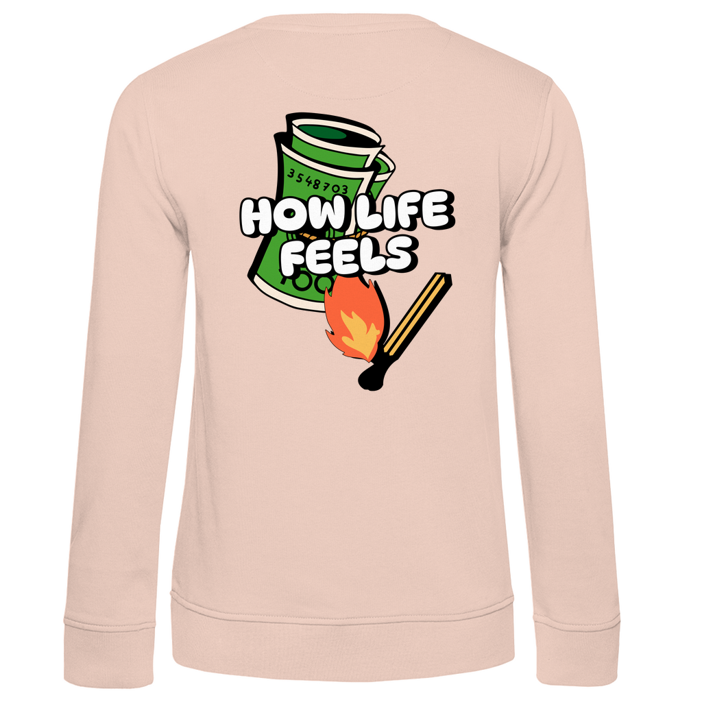 Sweatshirt Damen - Money