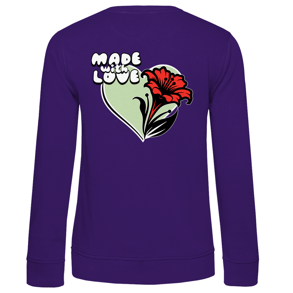 Sweatshirt Damen - Flower