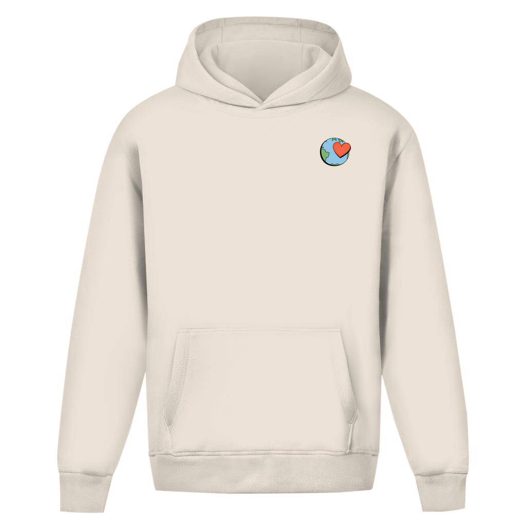 Hoodie ohne Kordel - World