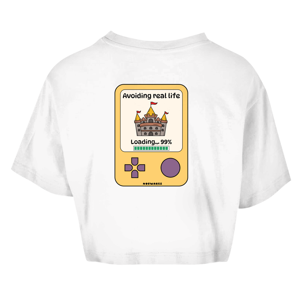 Crop Top Oversize - Avoiding