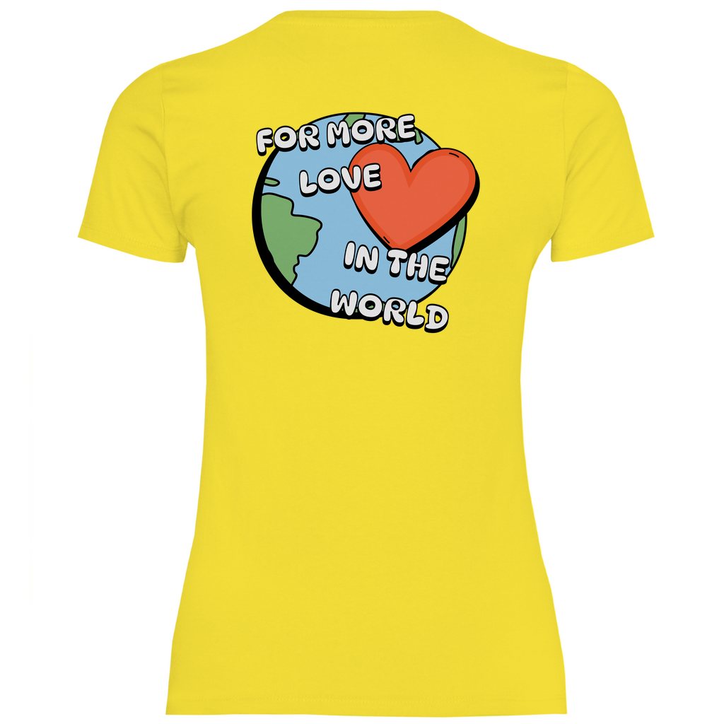 T-Shirt Damen - World
