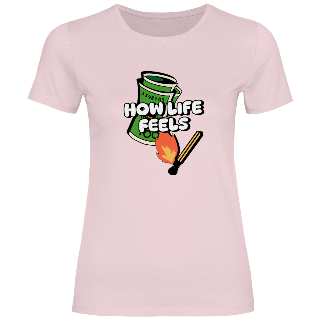 T-Shirt Damen - Money