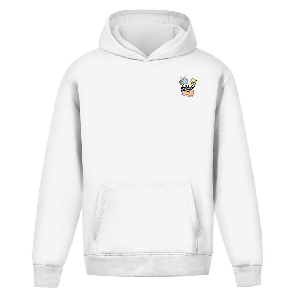 Hoodie ohne Kordel - Retro