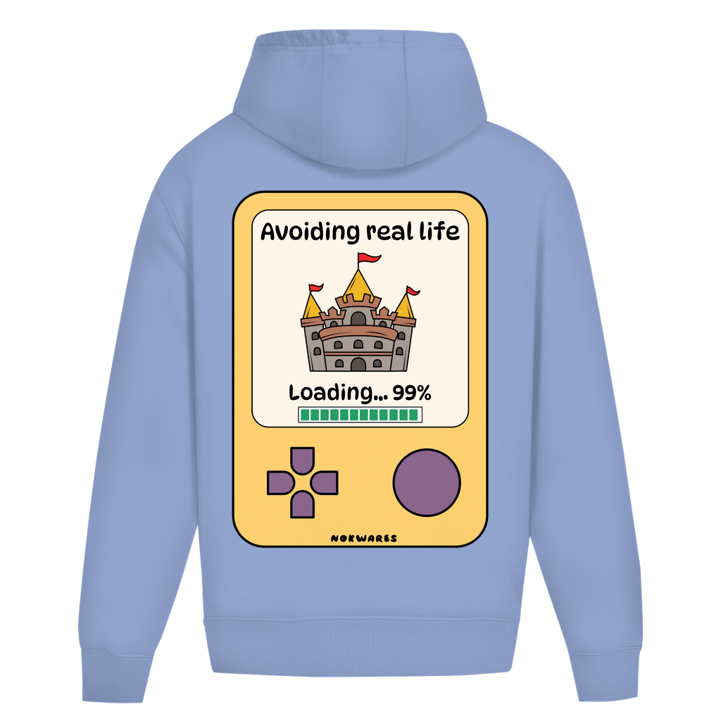 Hoodie ohne Kordel - Avoiding