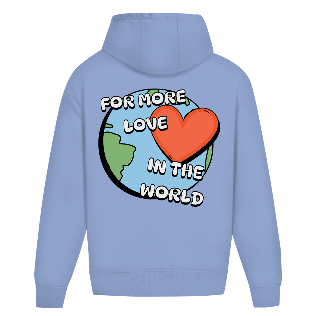 Hoodie ohne Kordel - World
