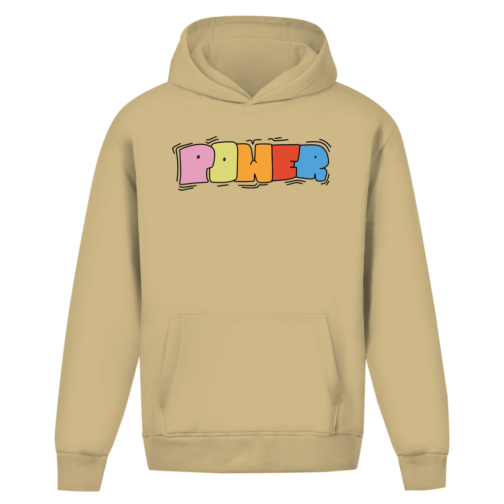 Hoodie ohne Kordel - Power