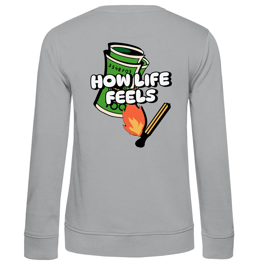 Sweatshirt Damen - Money